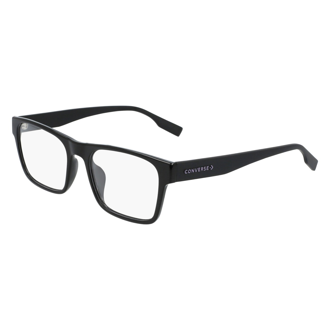 Converse CV5015 Eyeglasses 001 Black 53mm Converse CV5015 Eyeglasses Men Black Square 53mm New 100  main image 4